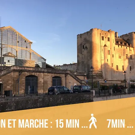 Lumineux, Wi-fi Et Parking Prive Appartement Niort
